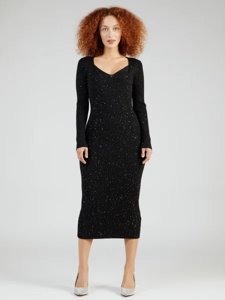 BOSS BLACK Rochie Ferima negru