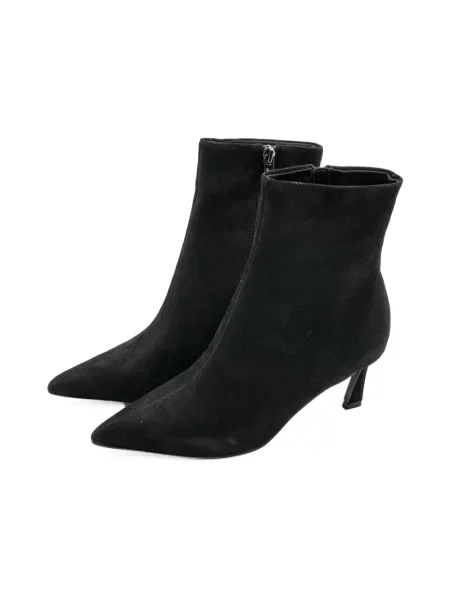 Buty do kostki Steve Madden zamszowe czarne