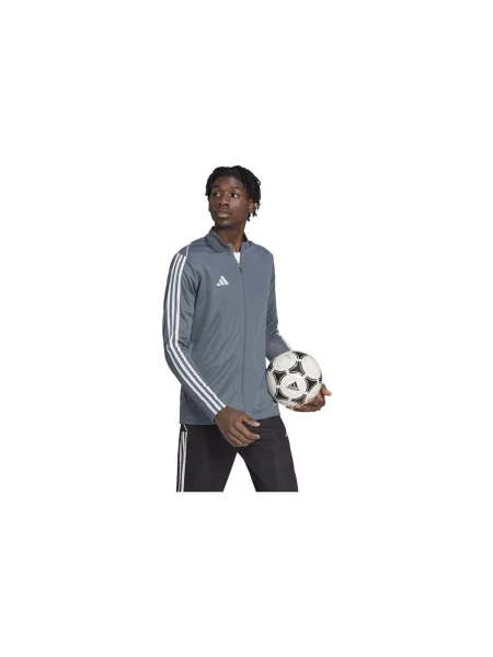 Mikina Adidas sivá