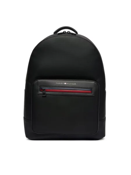 Tommy Hilfiger Ruksak Th Foundation Backpack crna