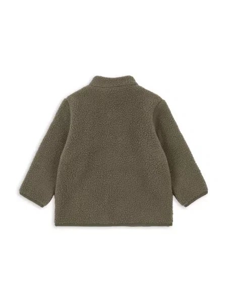 Konges Sløjd geacă copii THERMY FLEECE JACKET GRS verde