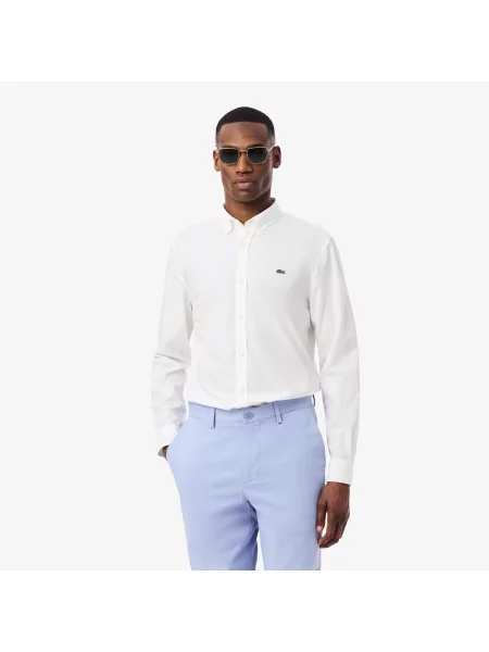 Lacoste сорочка чоловіча Regular Fit біла