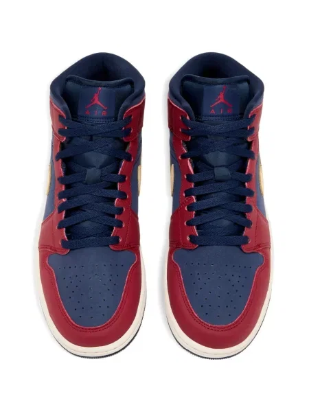 Sneakerși Nike Air Force 1 cu imagine albastru