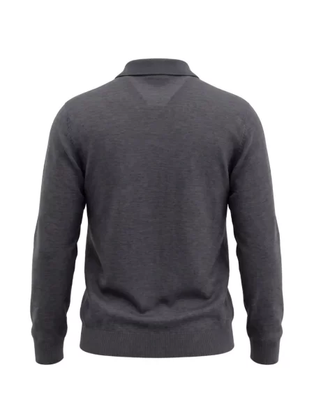 Gulerat tricou polo Altea gri