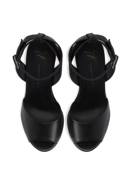 Sandale Giuseppe Zanotti cu platformă negru