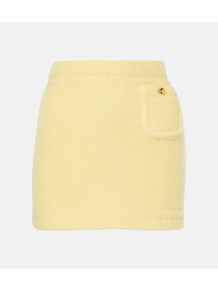 Krilo Prada iz kašmirja rumena