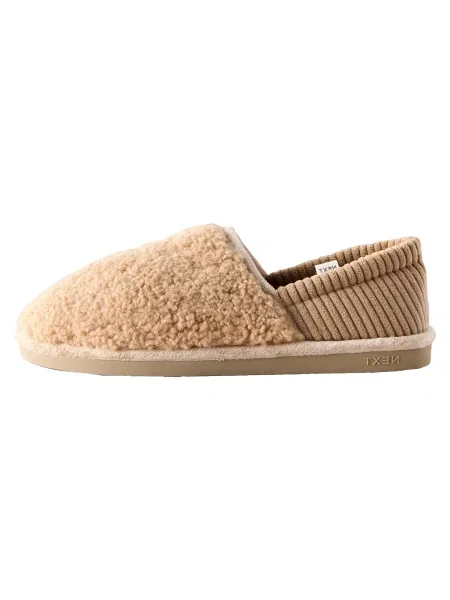 Next Papuci de casă bej