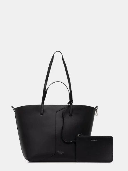 Emporio Armani geantă shopper pentru femei negru