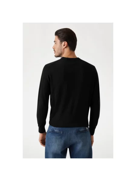 Sweter Guess wełniany czarny