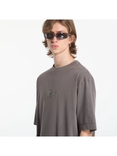 Tricou Oakley Echo Mod Embroidered Tee Granite Gray XL gri