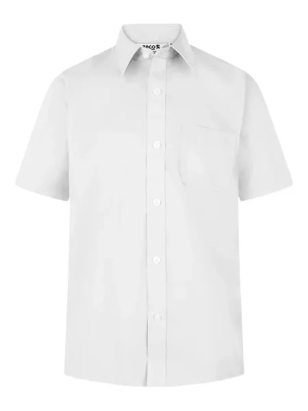 Koszula dziecięca Zeco Schoolwear biała