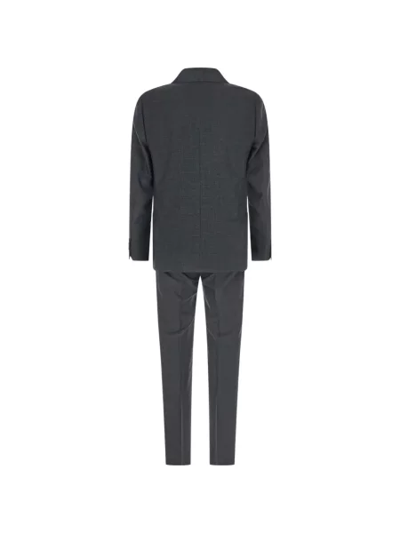 Costum Lardini în carouri gri