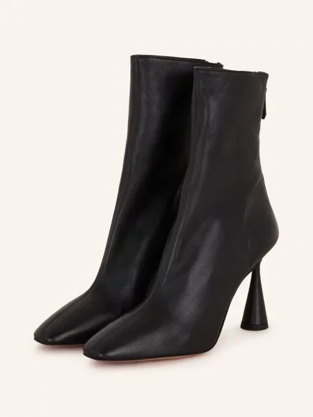 Aquazzura Botki Amore schwarz czarne