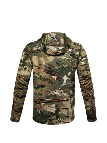 Hanorac cu glugă Under Armour din fleece verde