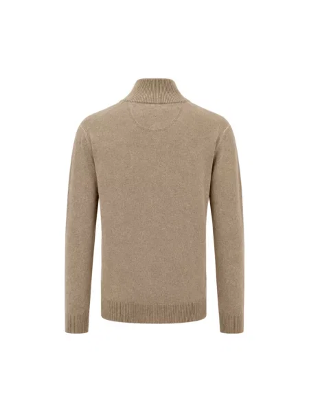 Sweter Bob wełniany beżowy