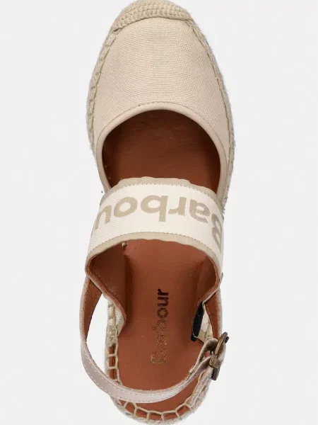 Barbour espadrilles nyitott női Lyndhurst bézs