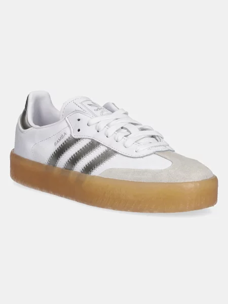 Adidas Originals Usnjene superge adidas Originals Sambae W bela