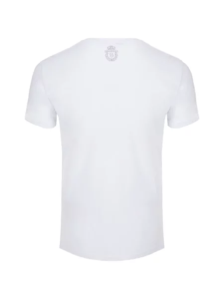 Tricou Billionaire cu imagine alb
