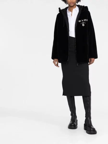 Oboustranná bunda Prada černá