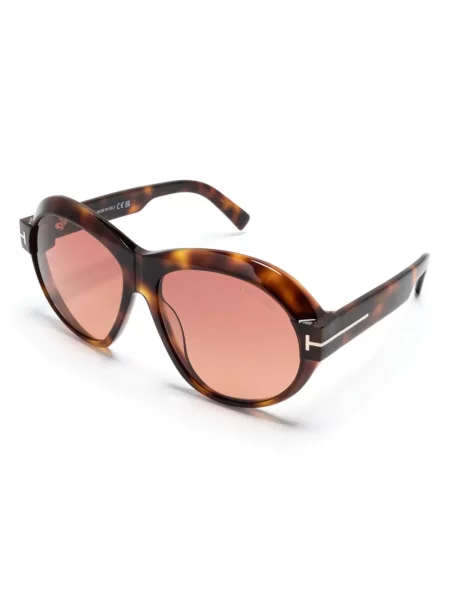 Okulary przeciwsłoneczne Tom Ford brązowe