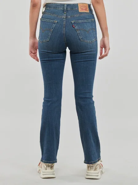 Levi's jeans high waist albastru