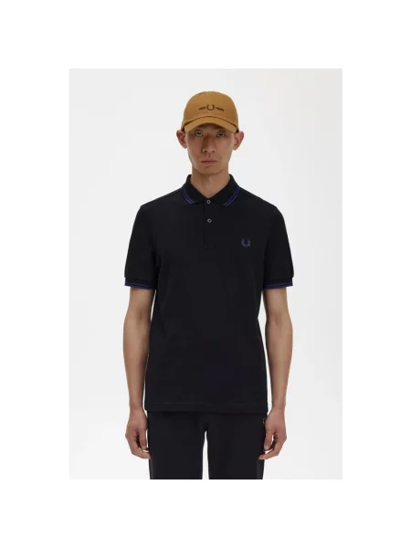 Koszulka polo Fred Perry czarna