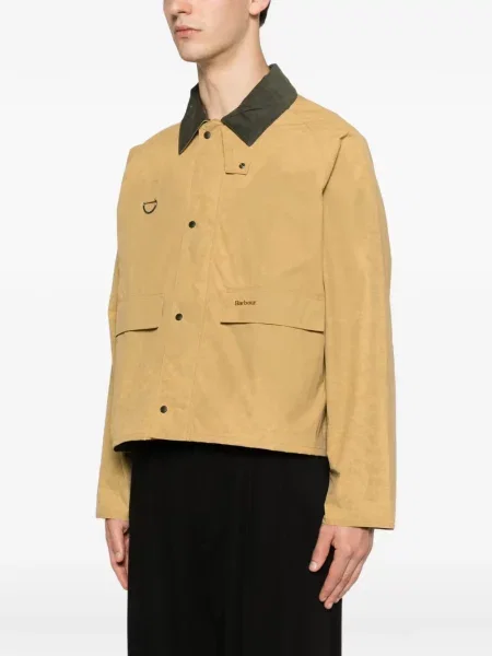 Gulerat geacă Barbour de catifea cord cu imagine
