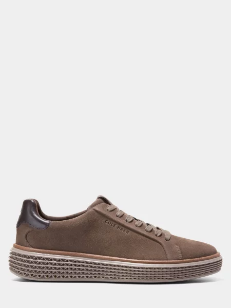 Шкіряні Кеди низькі Cole Haan темно-коричневий коричневі
