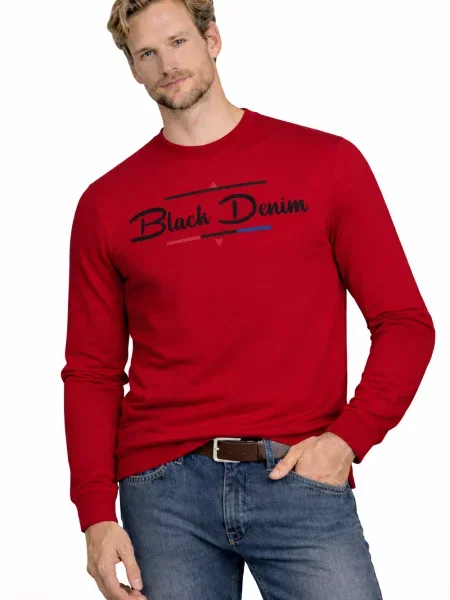 Pulover Jumper z dolgimi rokavi rdeča