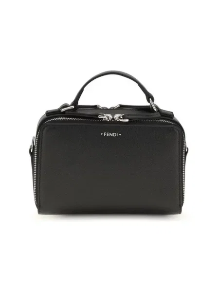 Torba Fendi skórzana czarna