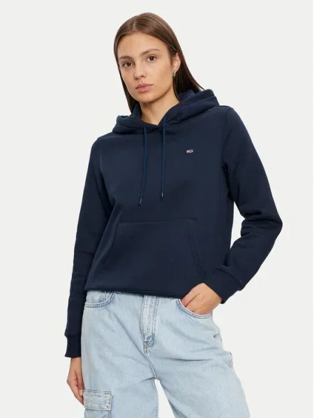 Tommy Jeans Mikina Tmavomodrá