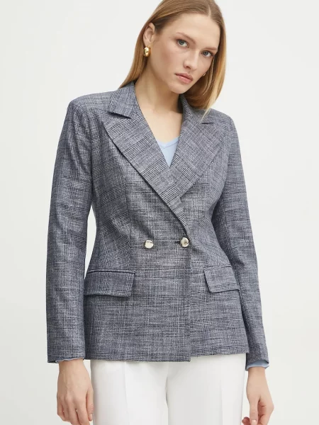 Morgan sacou VAXE.F cu doua randuri de modelator VAXE.F albastru