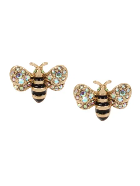 Betsey Johnson Cercei auriu / verde negru