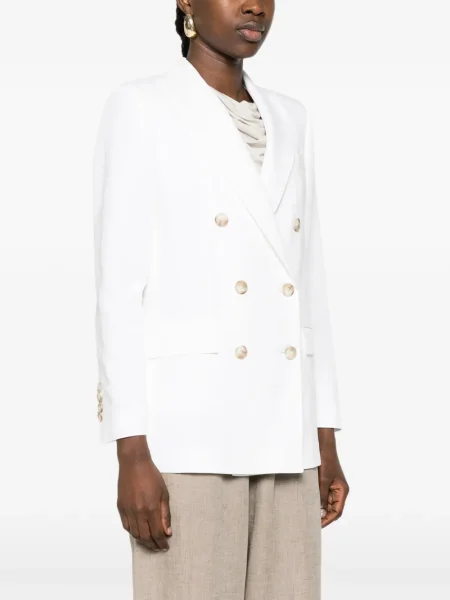 Švarkas Drhope dvieiliai balta