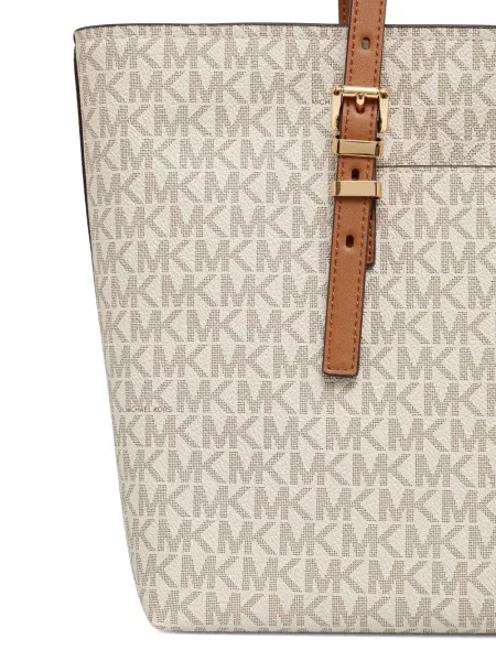 Portofel Michael Michael Kors cu volane plisat de lână negru