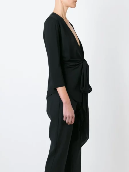 Bluză Givenchy cu legături negru
