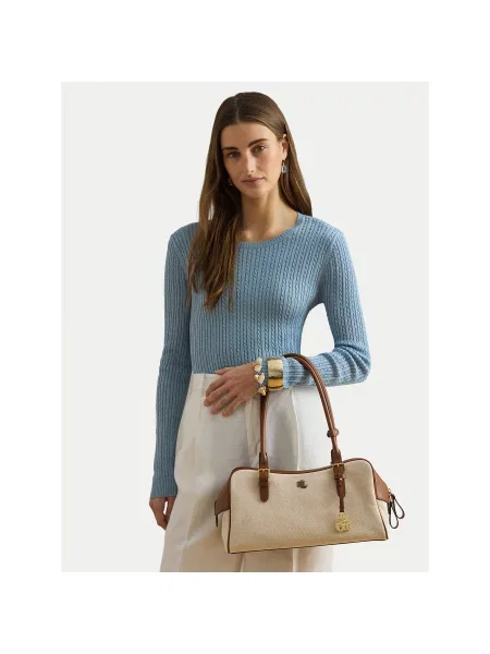 LAUREN RALPH LAUREN Ročna torba bež