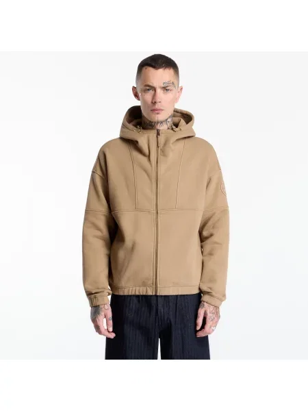 Φούτερ Napapijri Bloom Full-Zip Hoodie Beige Petrified Oak XL μπεζ