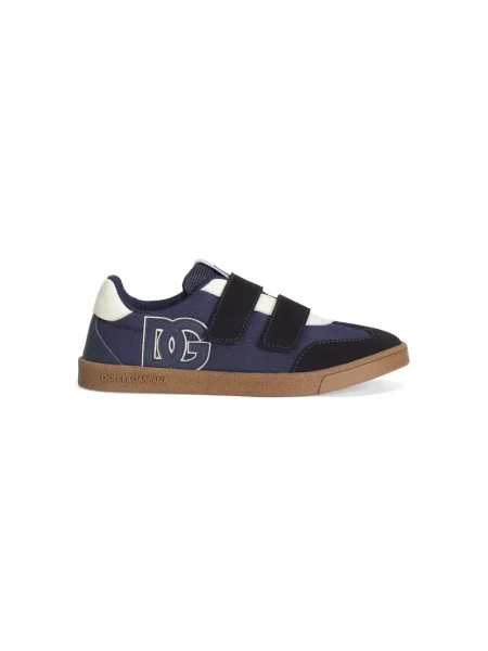 Sneakersy dziecięce Dolce And Gabbana niebieskie