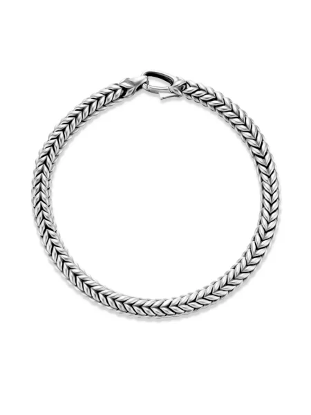 Brăţară David Yurman argintiu