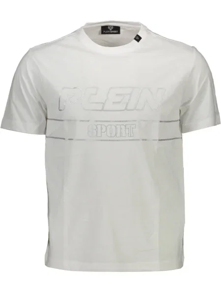 Tricou Plein Sport scurt alb