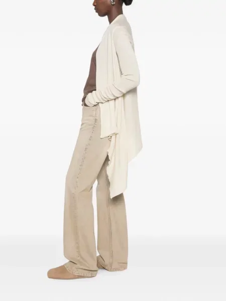 Cardigan Rick Owens asimetric drapat
