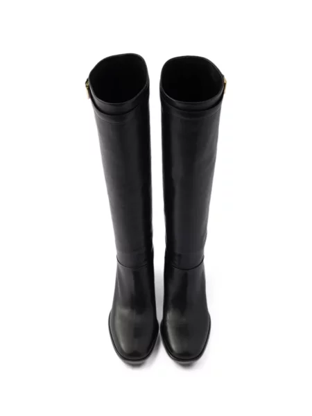Botine Prada din piele negru