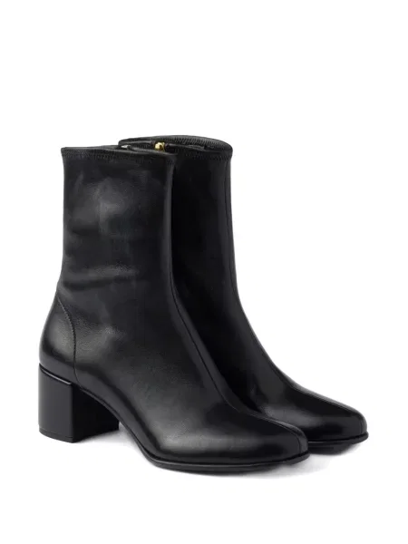 Botine Prada din piele negru