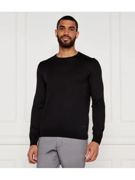 Joop! De lână pulover negru