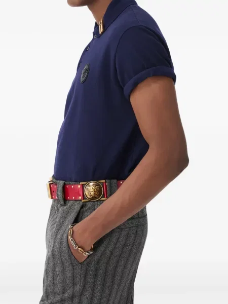 Tricou polo Versace albastru