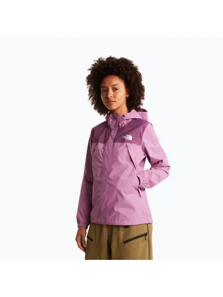 Geacă de ploaie pentru femei The North Face Antora Rain hushed lavender/chroma purple violet
