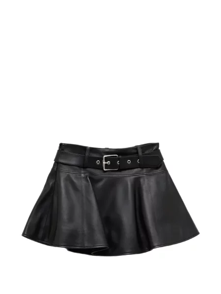 Cu centură fusta mini Loewe evazată negru