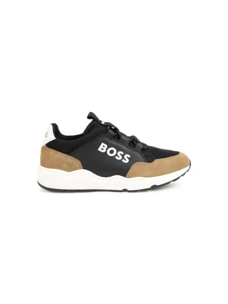 Sneakersy dziecięce Bosswear czarne