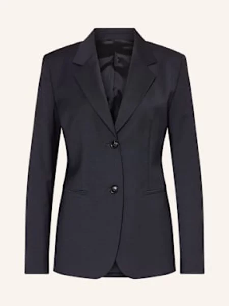 Lniana marynarka Tiger Of Sweden wełniana w tygrysie prążki niebieska